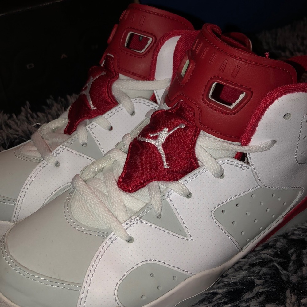 Jordan’s red and white